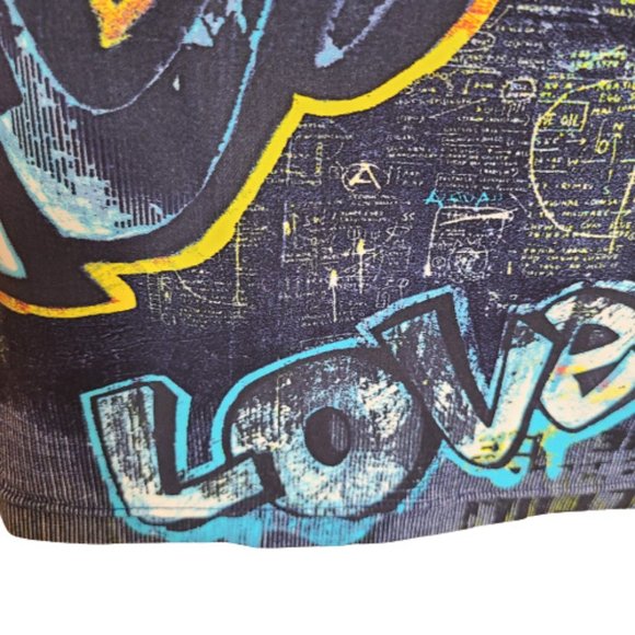 Robert Cavalli Paint Monogram-Print T-shirt - Picture 6 of 14